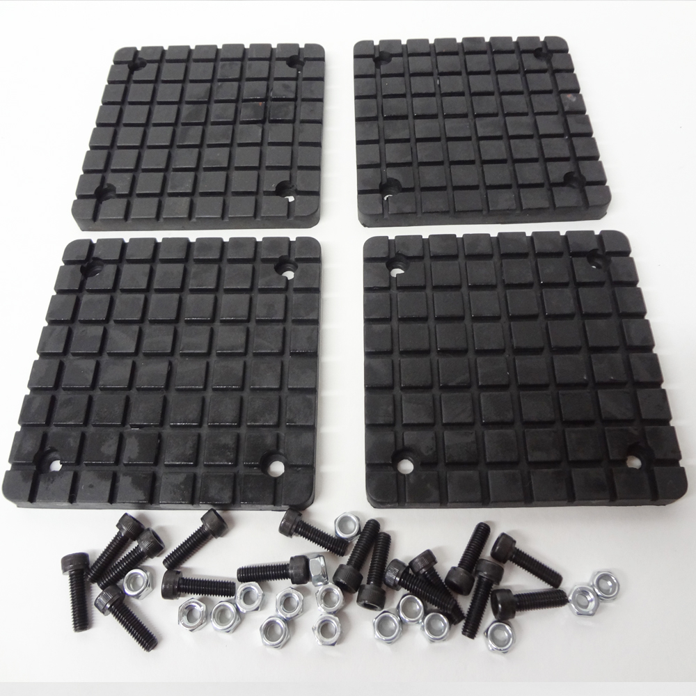 SQUARE RUBBER ARM PADS for BENDPAK TWO POST