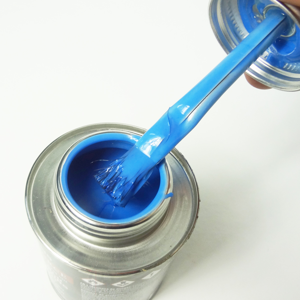 6) QUART CANS - Super Blu Vulcanizing Cement Blue Tire patch glue 32oz can  blue